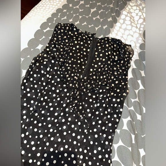 VINTAGE ESCADA SILK MINI DRESS - Picture 2 of 5